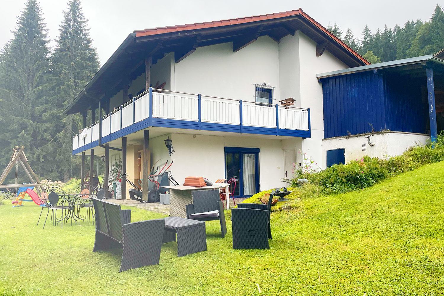 Haus Waldblick Lägenhet Philippsreut Exteriör bild